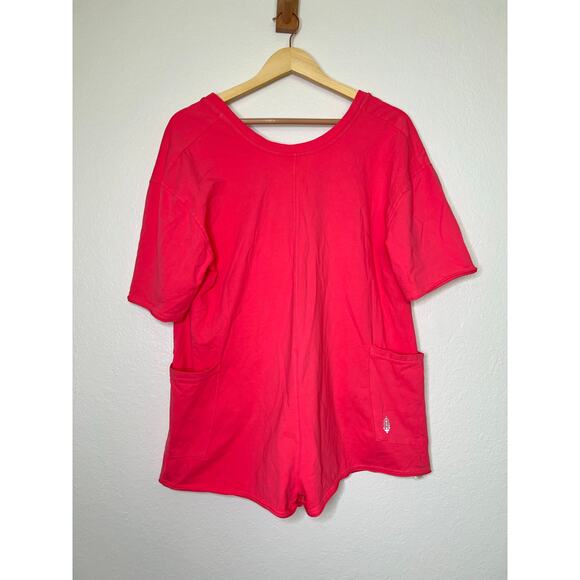 Free People Movement Hot Shot Romper in Pink Size XS - Picture 3 of 6